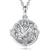 EUDORA Harmony Ball Collana Chiama Angeli Gravidanza Ciondolo Per Donne incinte, Collana Albero della vita ciondolo con musicale Sfera per Futura Madre Regalo Gioielleria