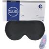 PJYU Maschera Occhi Blefarite in seta, Mascherina Riscaldata Blefarite, Maschere per gli Occhi Riscaldanti Ideali per il Trattamento gli Occhi Secchi, di Occhi Gonfi, Porcili (rosa)