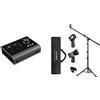 Audient Audiointerface iD14 MKII, 2 preamplificatori microfonici classe A & CAHAYA Asta a Giraffa per Microfono con 2 Diversi Clip Supporto per Microfono Treppiede