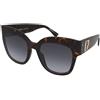 Dsquared2 D2 0097/S 086/9O | Occhiali da Sole Graduati o Non Graduati | Plastica | Oversize | Marrone, Havana | Adrialenti
