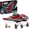 LEGO Star Wars Shuttle Jedi T-6 di Ahsoka Tano, Astronave Giocattolo con 4 Minifigure tra cui Sabine Wren e Marrok con Spade Laser, Giochi per Bambini e Bambine, Idea Regalo della Serie Ahsoka 75362