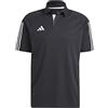 adidas Uomo Polo Shirt (Short Sleeve) Tiro23 C Co Po, Black, HK8051, XL