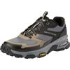 Skechers Skech-Air inviato Elegante, Sneaker Uomo, Pelle Nera Sintetica Tessile Marrone Trim, 46 EU