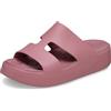 Crocs Getaway Platform H-Strap, Sandali Donna, Nero, 42/43 EU