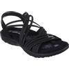 Skechers Desert Kiss Hi Sandalo Donna, Gore Nero, 39 EU