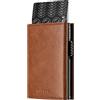 VULKIT Porta Carte Credito Portafoglio Slim Portacarte in Pelle Protezione Rfid Schermato Anticlonazione - Portatessere e Soldi con Porta Monete