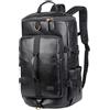 Baosha Convertibile Borsone da Viaggio in Pelle PU da Uomo Zaino Borse a Tracolla Borsa da Vaggio per Escursionismo Borsa da Weekend HB-26(Nero)