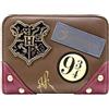 Hogwarts H.P. Ollivanders - Distintivo di Hogwarts, a portafoglio, marrone, taglia unica, marrone, Taille unique, Taglia unica