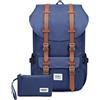 KAUKKO Viaggio Zaino per Computer Portatile da 15 Zaino Scuola Unisex Borsa, 20 Litri