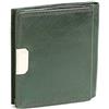 LEAS Portafoglio Piccolo Boxed Style, Vera Pelle, Verde Special Edition''
