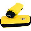 iX-Brella, Super Mini Ombrello tascabile - piccolo ombrello con custodia Giallo gelb 18,5 cm
