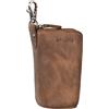 STILORD Tanner Portachiavi Uomo e Donna in Vera Pelle Astuccio Chiave Borsa Portachiavi per Auto Mini Wallet Vintage Pelle Colore:marrone medio