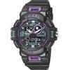 Gosasa Orologi da uomo multifunzione, militari S-Shock, orologio sportivo LED digitale, impermeabile, sveglia large Lucido - Viola