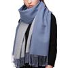 RIIQIICHY Sciarpa Regalo Donna Compleanno Invernale Verde Pashmina Scialle Caldo Sciarpone Inverno Stola Elegante