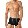 Liabel 6 Boxer Uomo Cotone Bianco Nero e Colorato Mutande Uomo Boxer Intimo con Cuciture Rinforzate Elastico Interno Biancheria Uomo Underwear Uomo Sport (S, Assortiti)