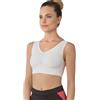 FGP Reggiseno Posturale senza cuciture PPS P+ SMART BRA (S, BIANCO)
