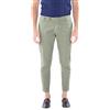 Ciabalù Pantaloni Uomo Eleganti Capri Slim Fit Made in Italy in Cotone Leggero (44, Verde)