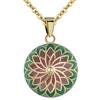 AEONSLOVE Collana Chiama Angeli Gravidanza Richiamo degli Angeli Gravidanza Ciondolo Mamma Incinta Bola Messicana Fiore della Vita per Futura Neo Mamma Maternita