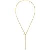 Purelei® Endless Love Collana (Oro, Argento, Oro Rosa), Collana Y Impermeabile per Donne con Ciondolo a Cuore in Pietra Preziosa, Collana in Acciaio Inossidabile, Regalo per Donne, Lunghezza