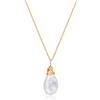 COAI Collana da Donna in Argento Sterling con Ciondolo Piccola Goccia in Pietra di Luna, Collana Pietra di Luna da Donna
