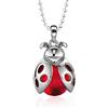 butterfly Collana Per Bambini Con Pendente Coccinella In Argento Sterling 925