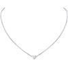 ChicSilver Collana Donna Argento 925 con Lettera A, Collana con Ciondolo Cuore Iniziali, Collane Argento Donna Chocker Girocollo con Confezione Regalo