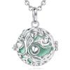 AEONSLOVE Chiama Angeli Gravidanza Collana degli Angeli Gravidanza Albero Della Vita Bola Messicana Maternita Regalo per Neo Mamme, 2 Catene