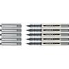 Uni-Ball Eye Fine UB157 Set di 5 penne roller Nero