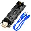 AZDelivery alimentatore porta batterie 18650 3V, cavo Micro USB, compatibile con Arduino incluso un E-Book!