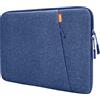 JETech Borsa per PC da 13-14 Pollici MacBook Air/Pro (M5/M4/M3/M2/M1) 2020-2025, 13-13,6 Pollici Laptop Notebook, Impermeabile Sleeve Caso con Tasche (Blu Cobalto)