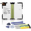 K KYUER EB-BT585ABE EB-BT585ABA Tablette Batteria per Samsung Galaxy Tab A 10.1-Inch 2016 T580 T585 T587 P580 P585 S Pen WiFi SM-T580 SM-T585 SM-T585C SM-P580 SM-T587 SM-T587P Tablet Battery with Tools