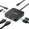 ACASIS Hub USB-C Hub con 2 HDMI 4K, PD100 W Docking Station 3 porte USB 3.0 1 porta Type-C 3.0 Adattatore splitter USB per MacBook, Mac Mini,M1 M2 M3 M4 laptop e dispositivo USB C (2HDMI)