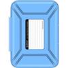 ORICO Custodia Protettiva/Custodia Rigida Portatile da 3,5 Pollici per Hard Disk (HDD) SSD (PHX35) -Blu