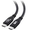 Cable Matters [Certificato USB-IF] Cavo USB4 40 Gbps, supporto video 8K e ricarica da 240 W da 1 m - totalmente compatibile con USB-C e Thunderbolt 4