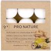 Provantis Candeline Bianche Tea Lights - Durata 4 Ore - 100 Pezzi - Lumini  Cerini Tealight - Set di 100 candele