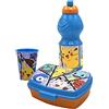 ICE TOYS Set merende porta pranzo plastica bottiglia da 400 ml 1 tazza 1 contenitore (PKM)