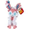 Pokémon Peluche Sylveon 20 cm - Pupazzi Nuova Ondata 2022 - Peluche Autentici Ufficiali Giocattoli