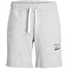 JACK & JONES JPSTTREVOR Sweat Shorts GMS Pantaloncini di Sudore, Light Grey Melange, S Uomini