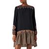 Desigual Vest_Praga Abito Casual, Nero, XS Donna