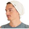 CHARM Berretto Estivo Leggero da Uomo - 100% Cotone Berretto Slouchy da Donna Elastico Beanie Lavorato Maglia Realizzato Slouch cap Bianco