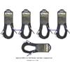 QuikLok Quik Lok CAVO PER SPEAKER CASSE CANNON XLR M > JACK OFFERTA di n 5 CAVI DA 5 mt