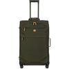 Bric's Trolley morbido grande X-Travel, Taglia Unica,Oliva