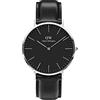 Daniel Wellington Classic Orologi 40mm Stainless Steel (316L) Silver