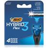 BIC Flex3 Hybrid - 4 lame di ricambio