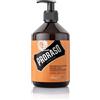 Proraso Lavaggio Barba Legno & Spezie, 500ml, Shampoo Profumato Ammorbidisce, Condiziona e Rimuove Delicatamente le Impurità, Made in Italy, Trasparente