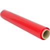 OFITURIA Pellicola per imballaggio 50 cm di larghezza e stirabile fino a 300 metri di lunghezza - Rotolo di pellicola elastica manuale per imballaggio industriale (rosso, 1)
