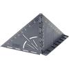 wolfcraft VARIO 3D Squadra Pieghevole per Misurare e Marcare, per Superfici e Pezzi Tridimensionali con Scala 0-180°, Guida di Tracciatura e Funzione Compasso - 5209000