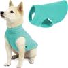Gooby Gilet per cani in pile elasticizzato, taglia XS, menta | Pullover, senza cerniere; morbido pile elasticizzato a 4 vie; copertura completa del sottoscocca; lavabile in lavatrice