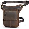 Le'aokuu Borsa messenger in vera pelle per uomo marsupio Marsupio Marsupio Hip Bum