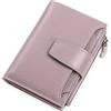 SENDEFN Portafoglio Donna in Pelle Vera Piccolo Portamonete Cute con Cerniera 14 Carte Portafoglio Donna Pelle con Tanti Scomparti